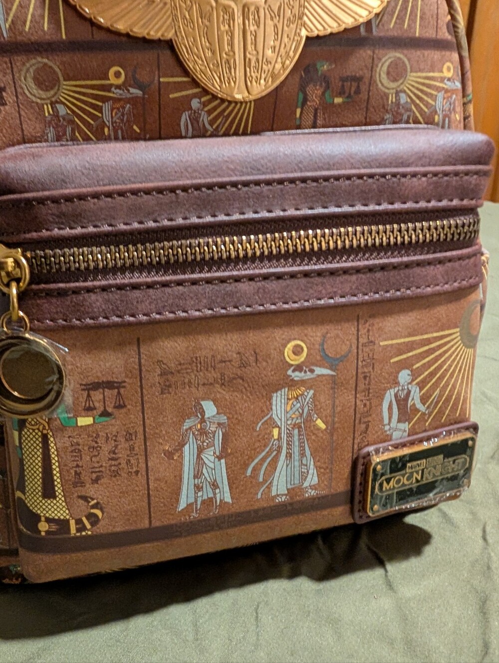 NWT Moonknight Grotto Treasures Loungefly Bag - Picture 5 of 11